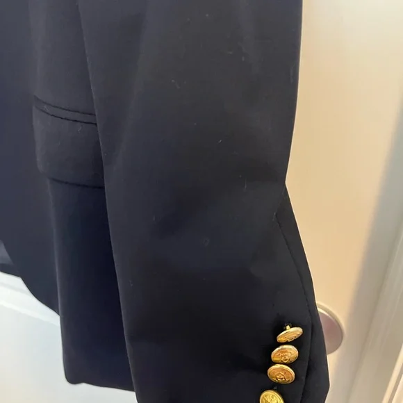 Lauren Ralph Lauren black blazer (green label) - Picture 2 of 6